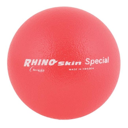 Champion Sports RS85NRD 8.5 in. Rhino Skin Ball, Neon Red RS85NRD